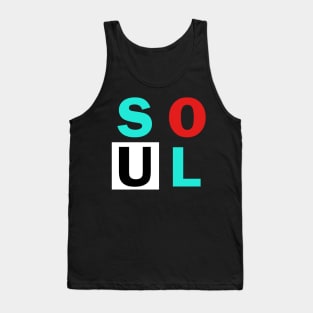 Matching Couple Soulmate Retro Valentines Day Shirt Tank Top